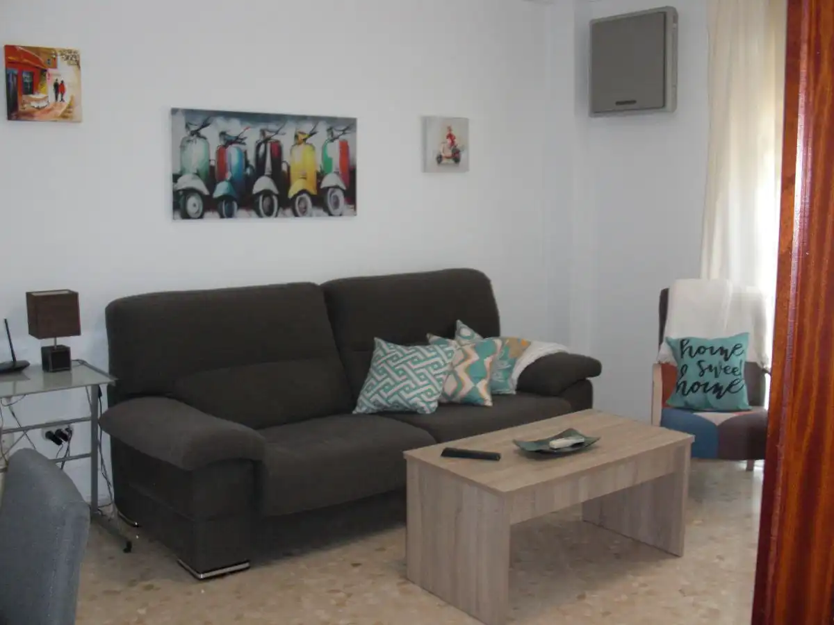 Sala de estar de Piso de alquiler en Vejer de la Frontera