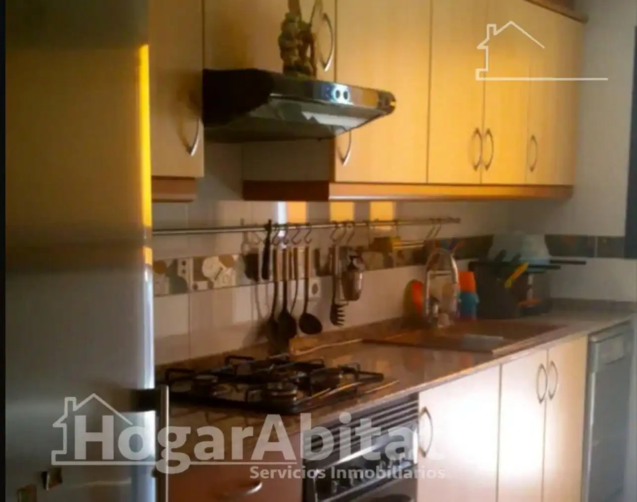 Kitchen of Flat for sale in Torrent  with Air Conditioner and Storage room