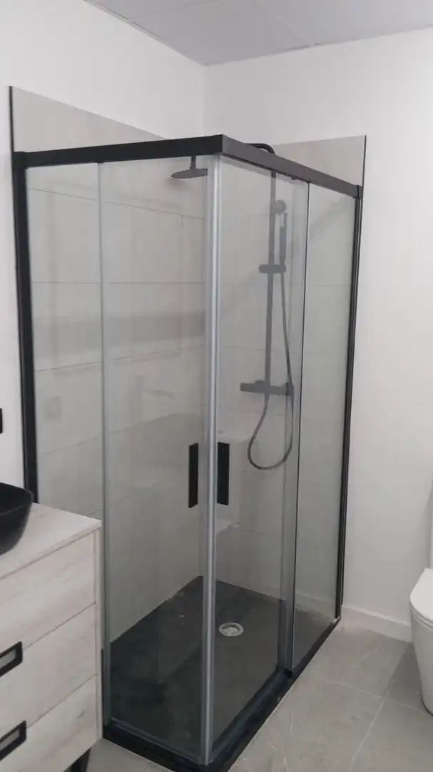 Baño de Ático de alquiler en Murcia con Aire acondicionado, Calefacción y Jardín privado