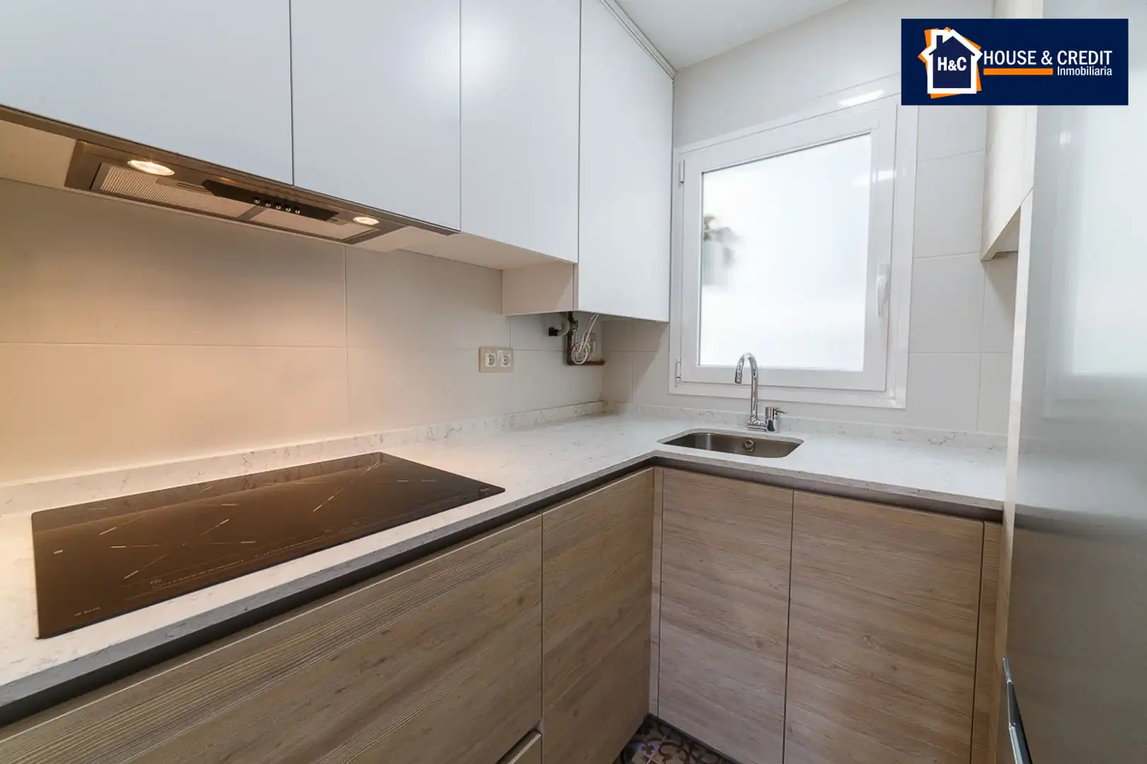 Cocina de Piso de alquiler en Madrid con Aire acondicionado, Calefacción y Terraza