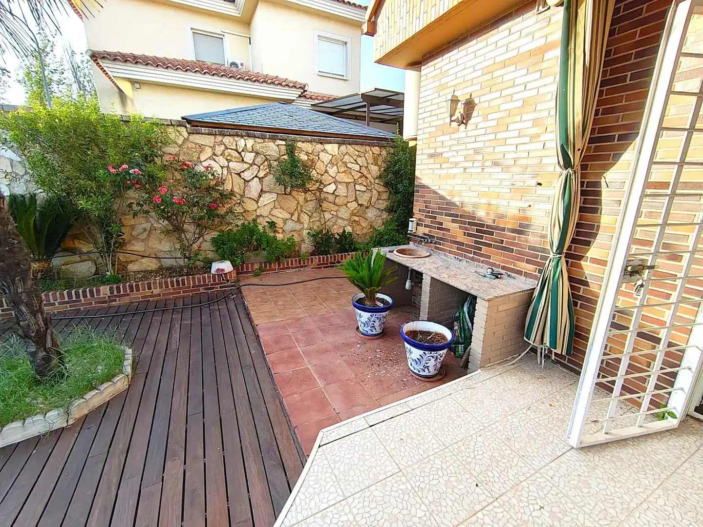 Terraza de Casa o chalet en venta en Mérida con Aire acondicionado, Calefacción y Jardín privado