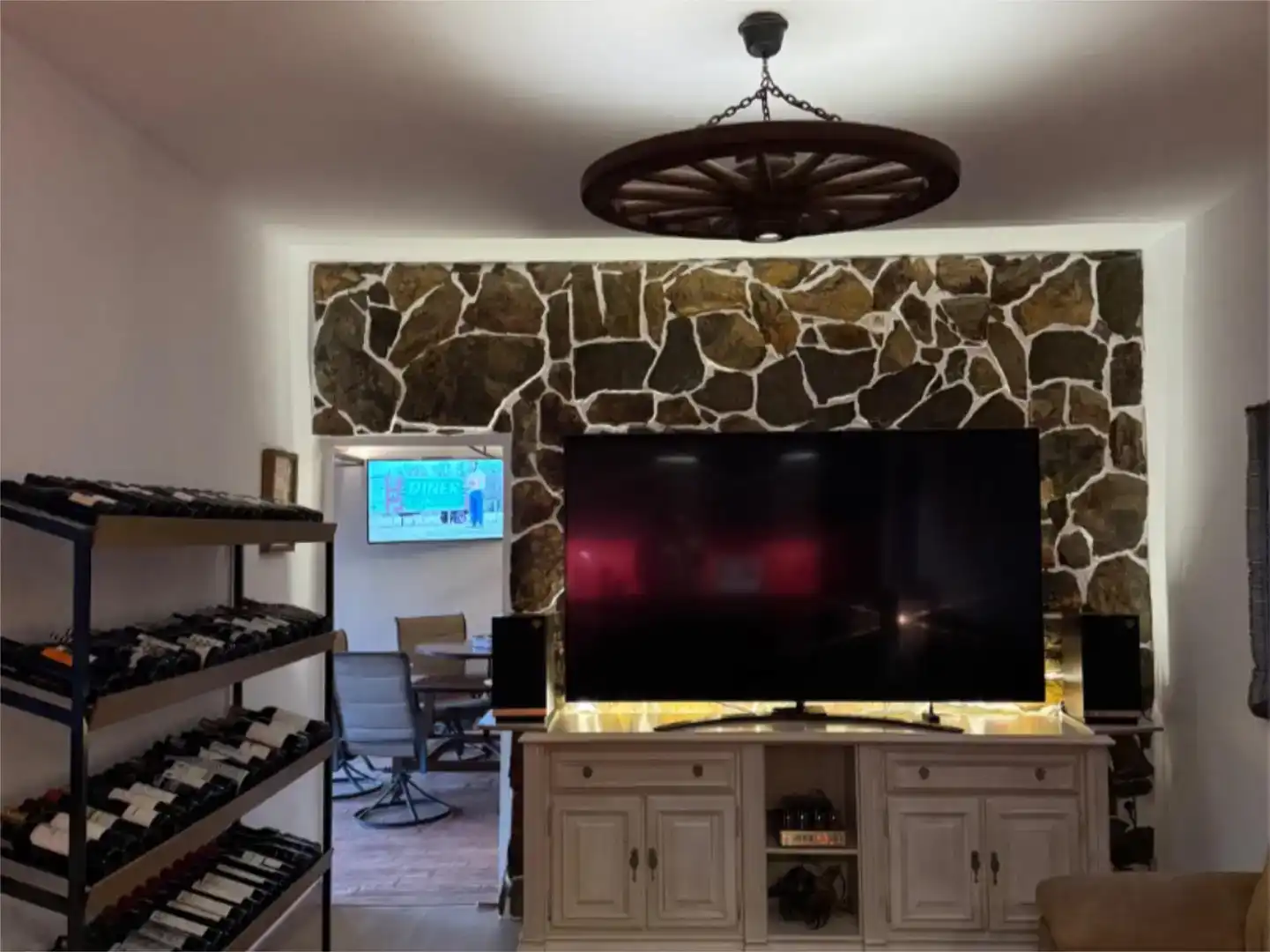 Sala de estar de Finca rústica en venta en El Madroño con Aire acondicionado, Jardín privado y Parquet