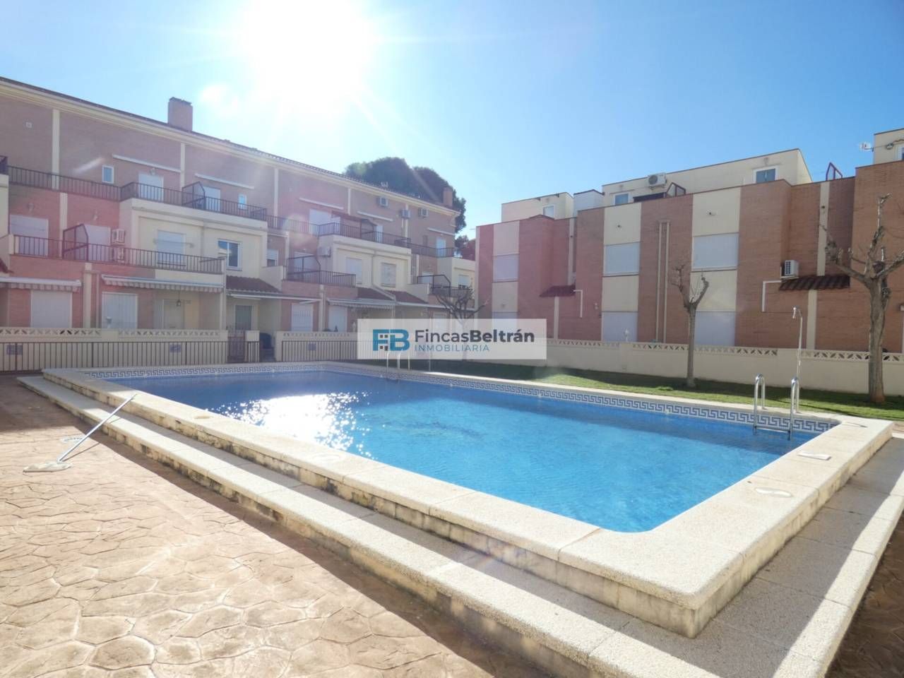 Piscina de Dúplex en venta en Benicarló con Aire acondicionado, Terraza y Amueblado
