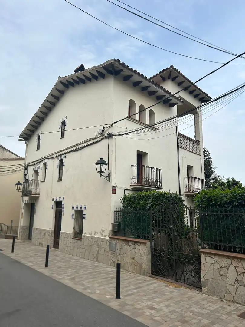Vista exterior de Casa o chalet en venta en Gualba con Calefacción, Terraza y Horno