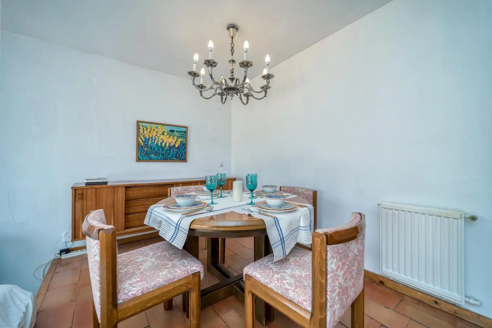 Dining room of Detached homes for sale in Pozuelo de Alarcón  with Air Conditioner, Heating and Private garden