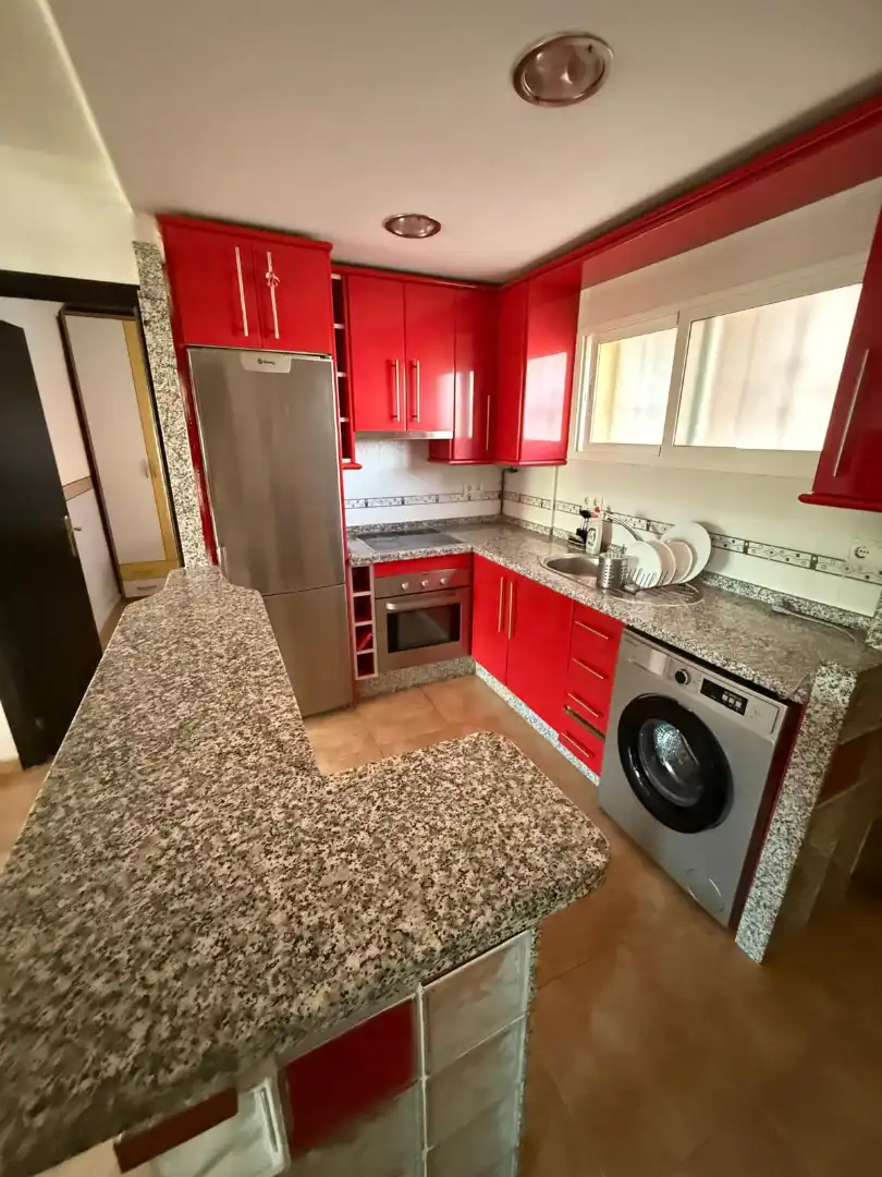 Kitchen of Flat for rent in Benalmádena  with Air Conditioner, Heating and Terrace