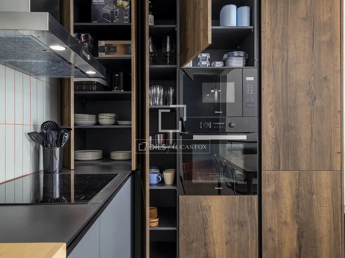 Cuina de Loft de lloguer en Barcelona amb Aire condicionat, Calefacció i Parquet