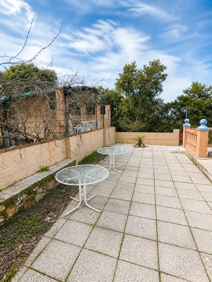 Terrassa de Casa o xalet en venda en Cáceres amb Jardí privat i Piscina