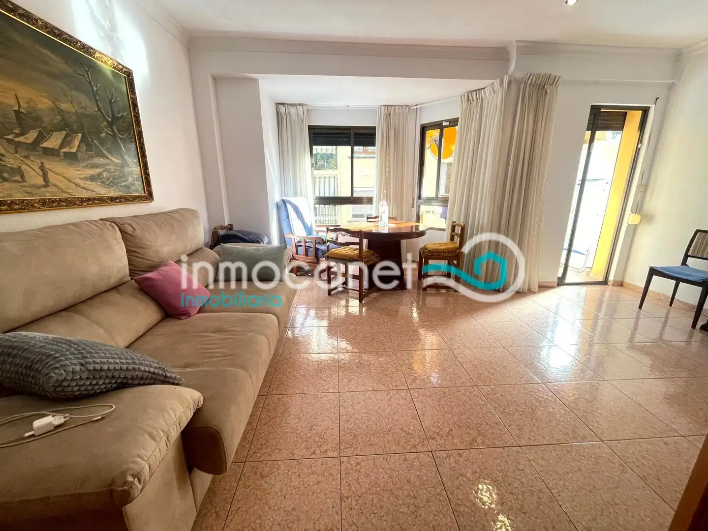 Living room of Apartments for sale in Oliva  with Air Conditioner, Storage room and Balcony
