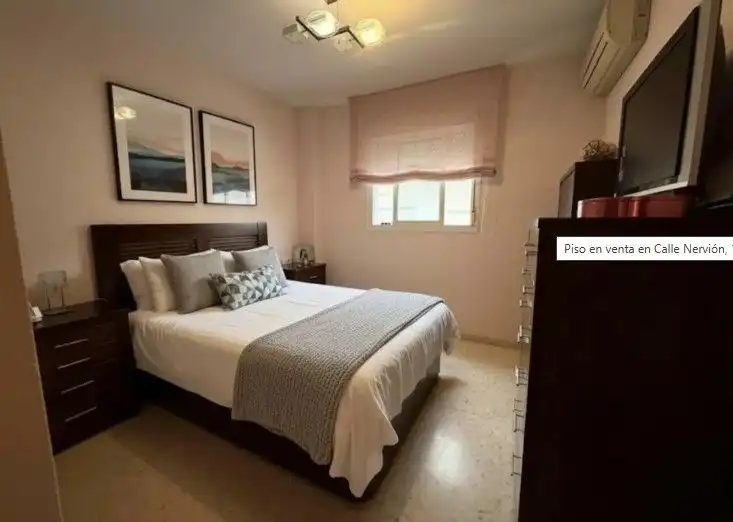 Habitación de Piso de alquiler en Málaga Capital con Aire acondicionado, Terraza y Amueblado