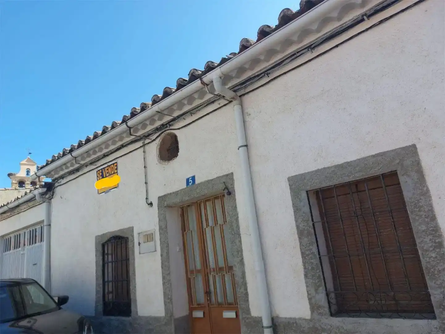 Vista exterior de Finca rústica en venda en Casaseca de las Chanas amb Jardí privat