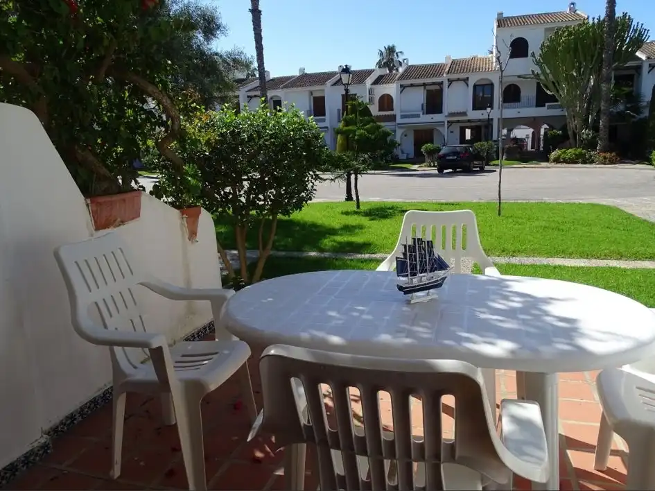 Jardín de Planta baja de alquiler en San Javier con Calefacción, Terraza y Piscina