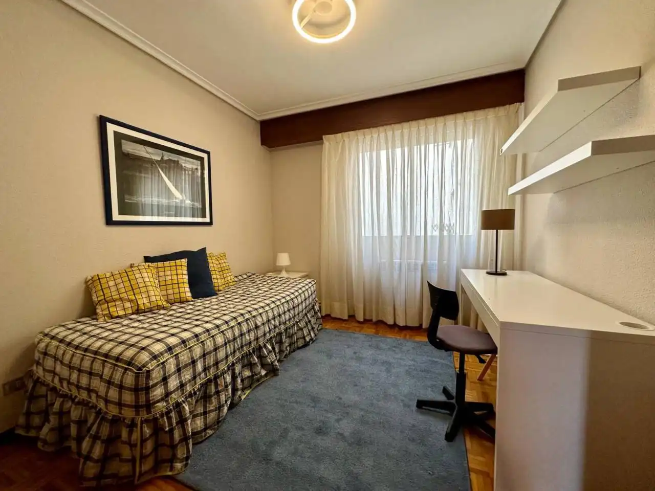 Schlafzimmer von Wohnung zur Miete in  Logroño mit Heizung, Terrasse und Abstellraum