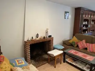 Sala de estar de Casa adosada en venta en Vall d'Alba con Amueblado