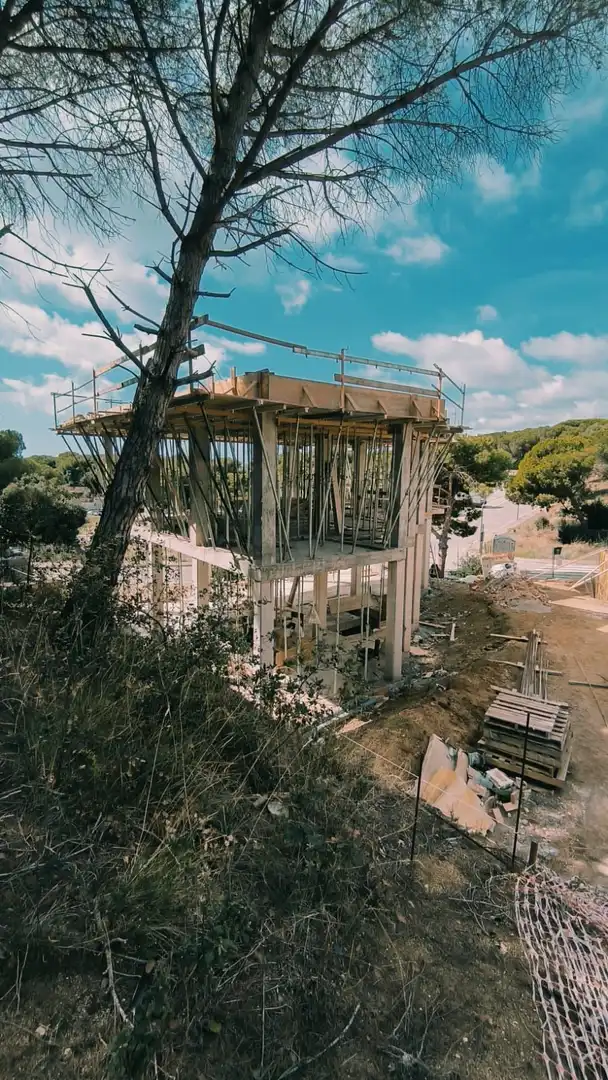 Vista exterior de Casa o chalet en venta en Sant Pol de Mar con Terraza y Piscina