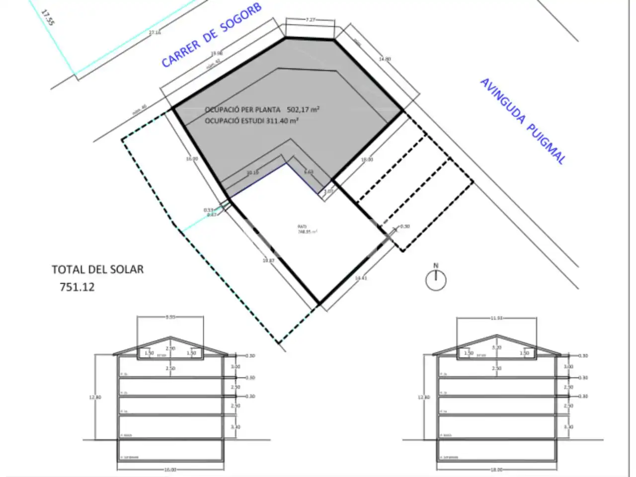 Terreny residencial en venda a Calle Sogorb, imagen 15