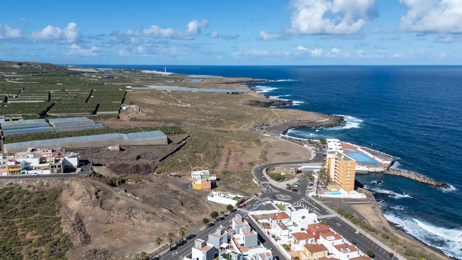 Vista exterior de Piso en venta en Los Silos con Terraza