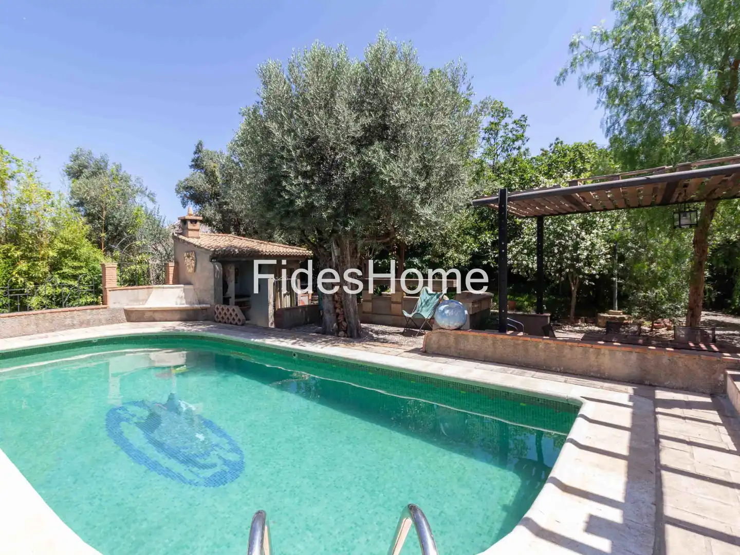 Piscina de Casa o chalet en venta en Nigüelas con Jardín privado, Piscina y Amueblado