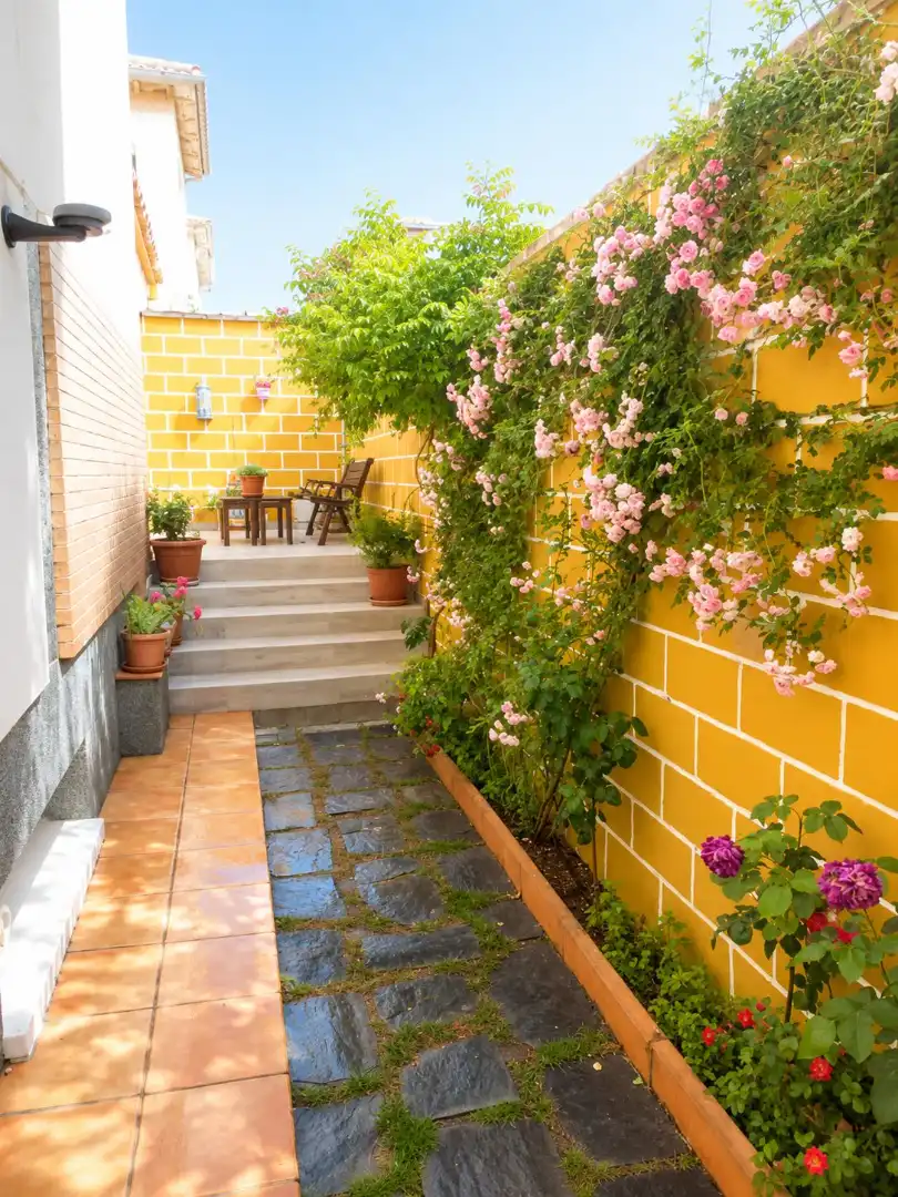 Terrassa de Casa adosada en venda en Ciudad Real amb Aire condicionat, Calefacció i Jardí privat