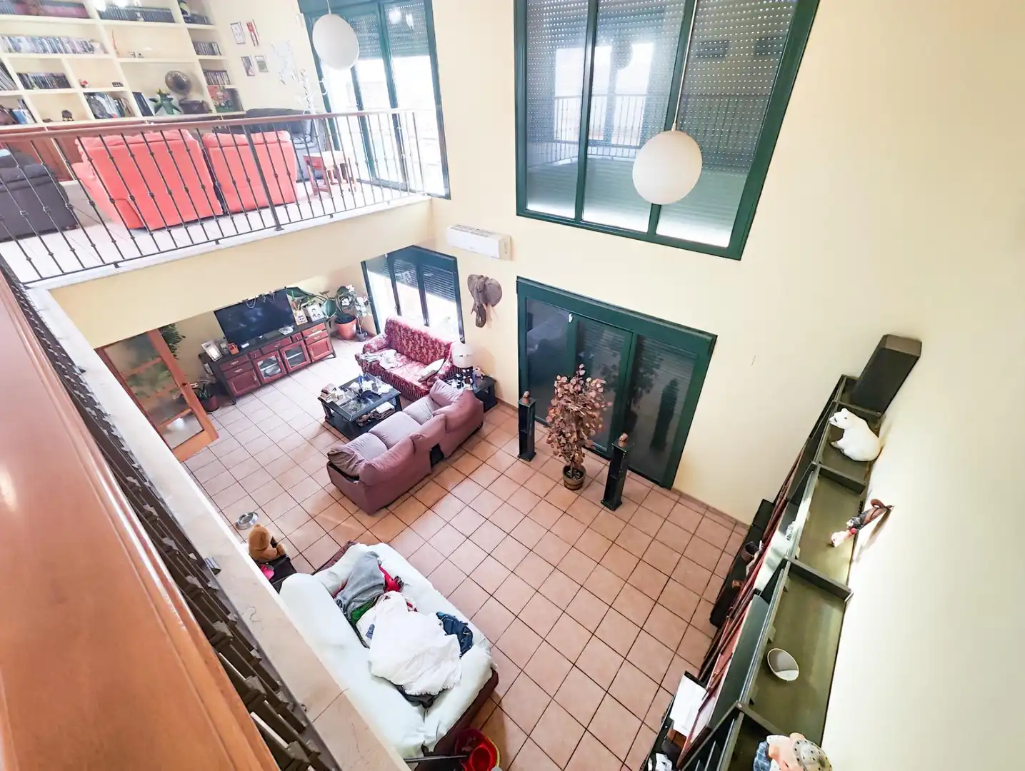 Sala d'estar de Casa o xalet en venda en Puertollano amb Aire condicionat, Calefacció i Jardí privat