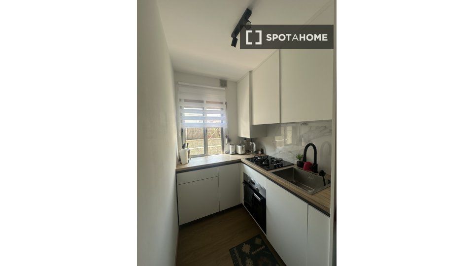 Kitchen of Flat to rent in  Barcelona Capital  with Air Conditioner, Heating and Furnished