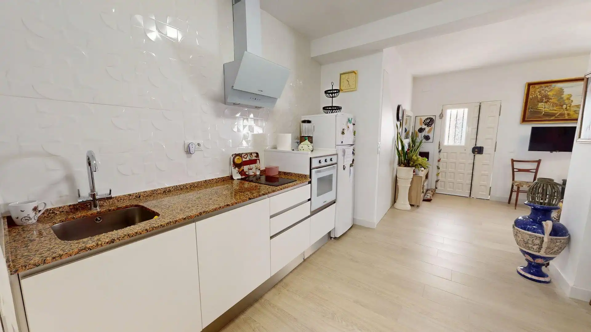 Cocina de Casa adosada en venta en Benalmádena con Calefacción, Jardín privado y Terraza