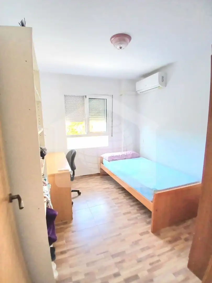 Bedroom of Flat for rent in Málaga  with Air Conditioner and Furnished