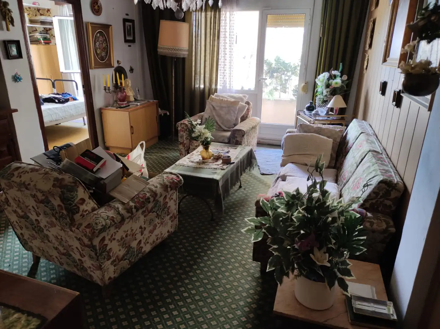 Sala de estar de Piso en venta en Málaga con Aire acondicionado, Calefacción y Amueblado