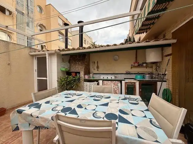 Terrassa de Dúplex en venda en Murcia amb Aire condicionat, Calefacció i Jardí privat