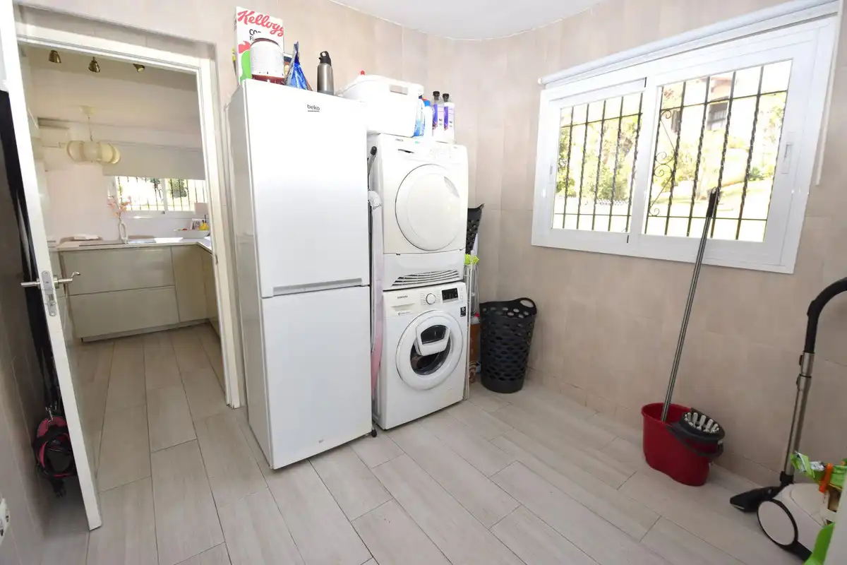 Cocina de Casa o chalet en venta en Mijas con Aire acondicionado, Calefacción y Jardín privado