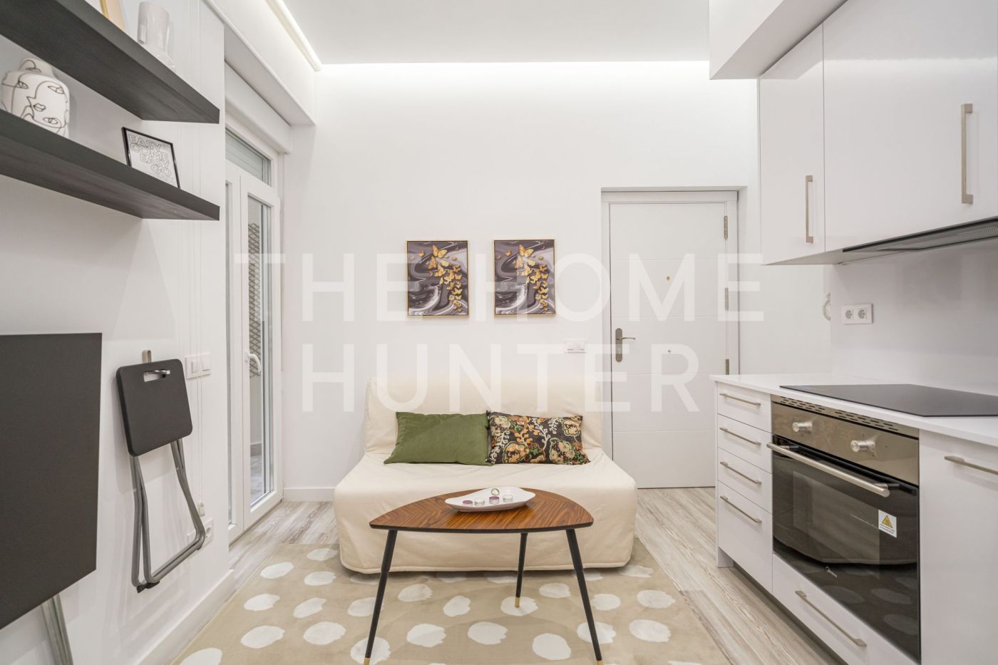 Living room of Flat for sale in  Madrid Capital  with Air Conditioner, Heating and Terrace