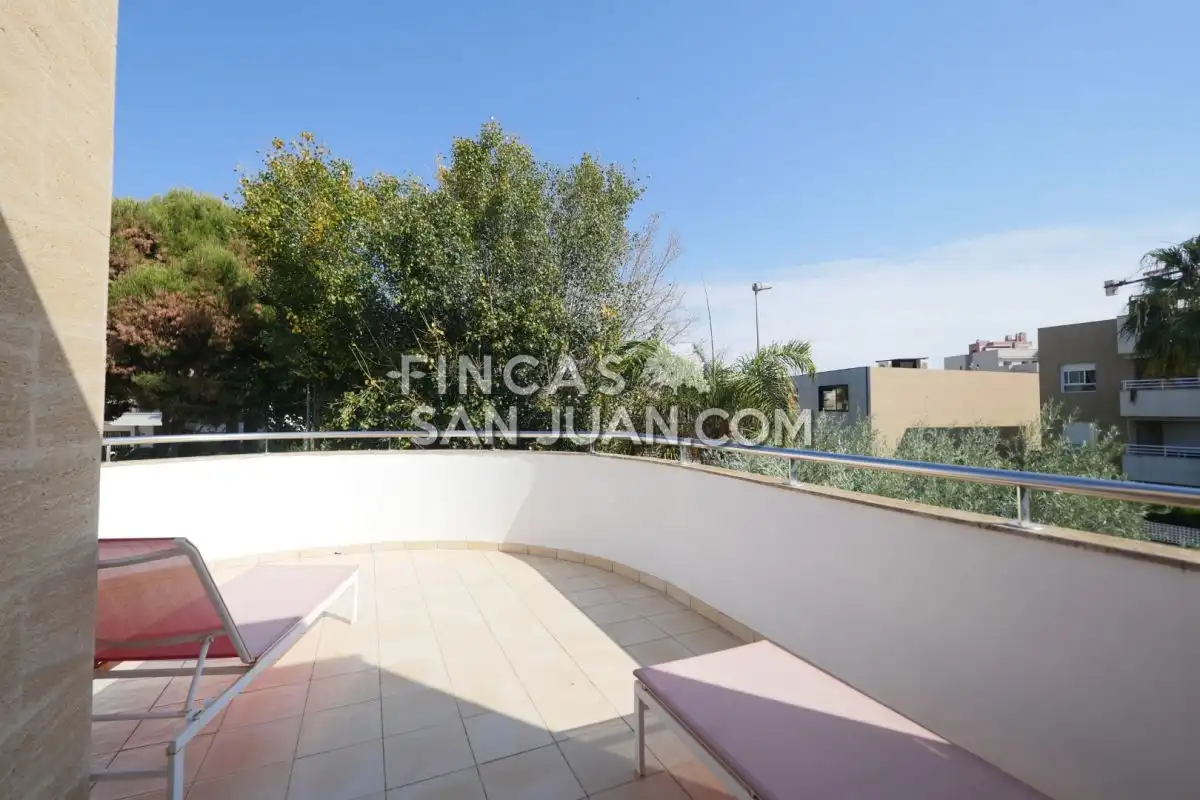 Terrassa de Casa o xalet en venda en Sant Joan d'Alacant amb Aire condicionat, Calefacció i Terrassa