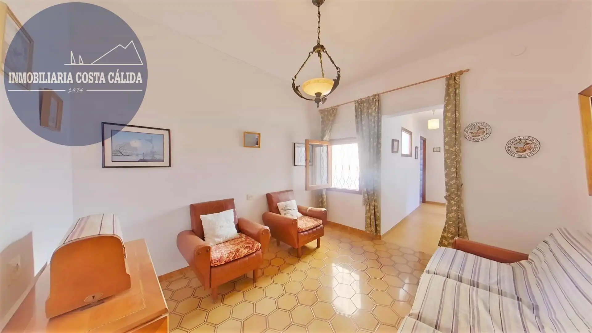 Sala d'estar de Casa o xalet en venda en Pulpí amb Jardí privat, Terrassa i Traster