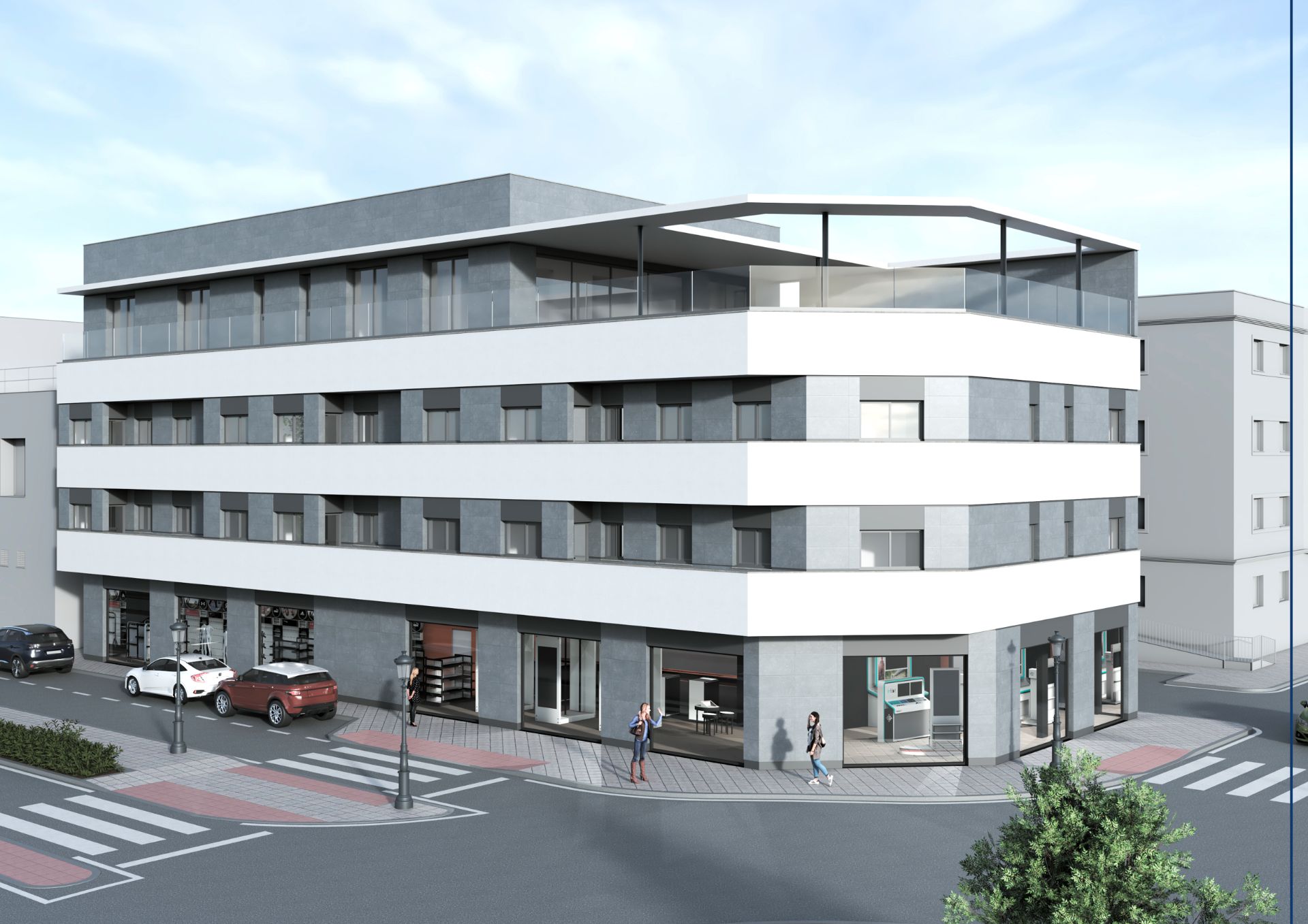 Vista exterior de Pis en venda en Los Barrios amb Aire condicionat i Balcó