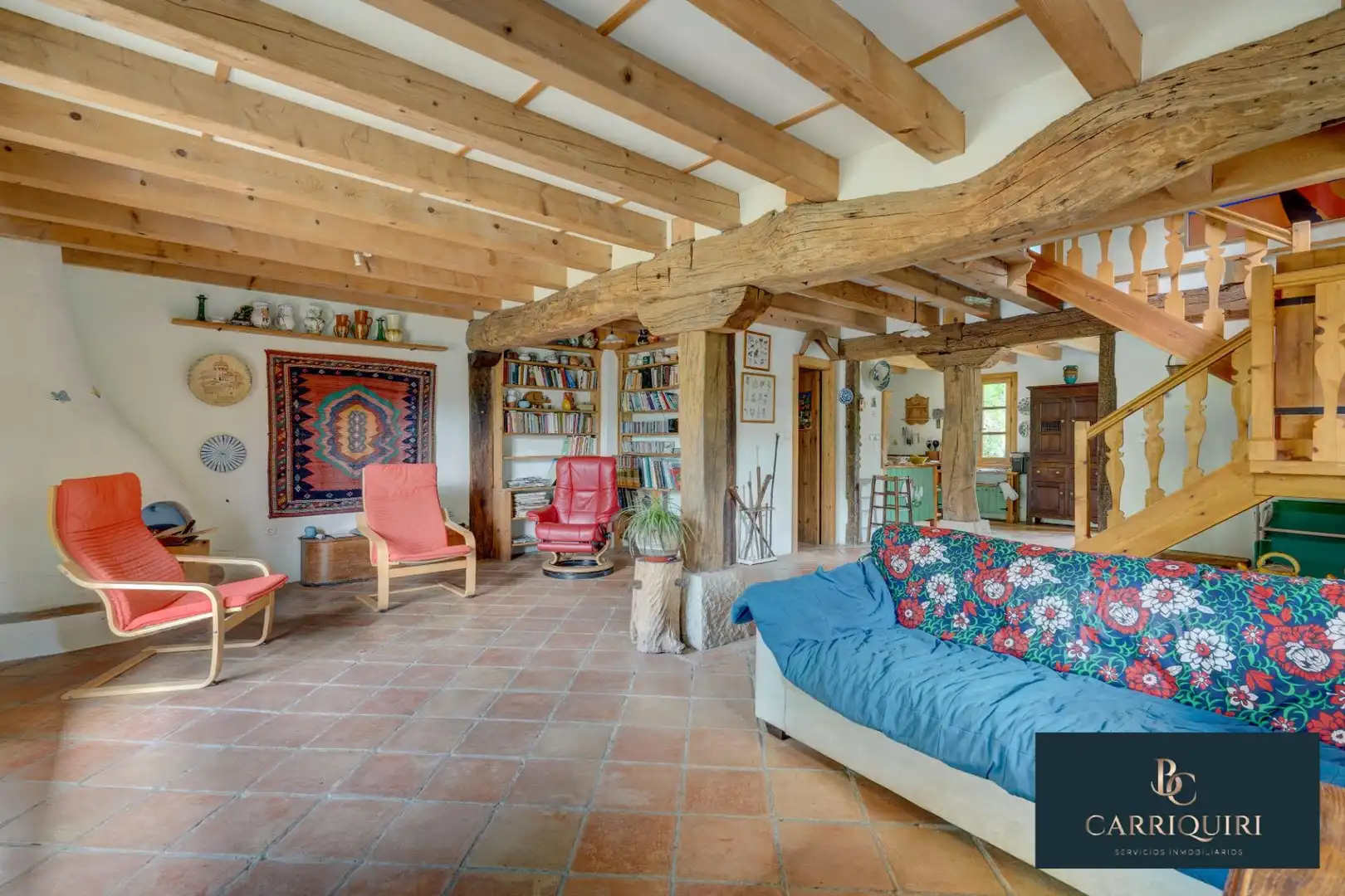 Sala d'estar de Casa o xalet en venda en Etxalar