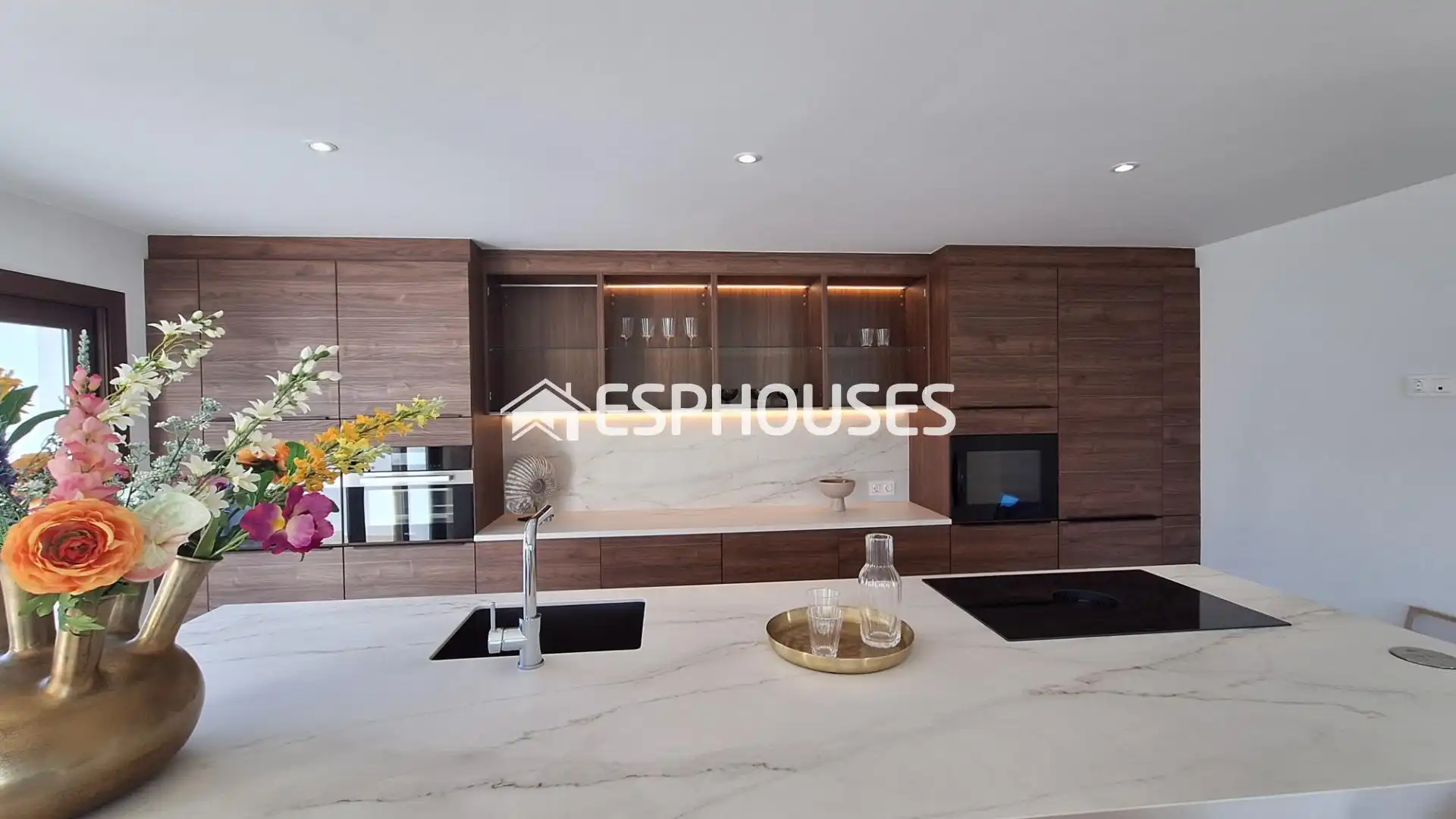 Küche von Haus oder Chalet zum Verkauf in Altea mit Klimaanlage, Schwimmbad und Haustechnik