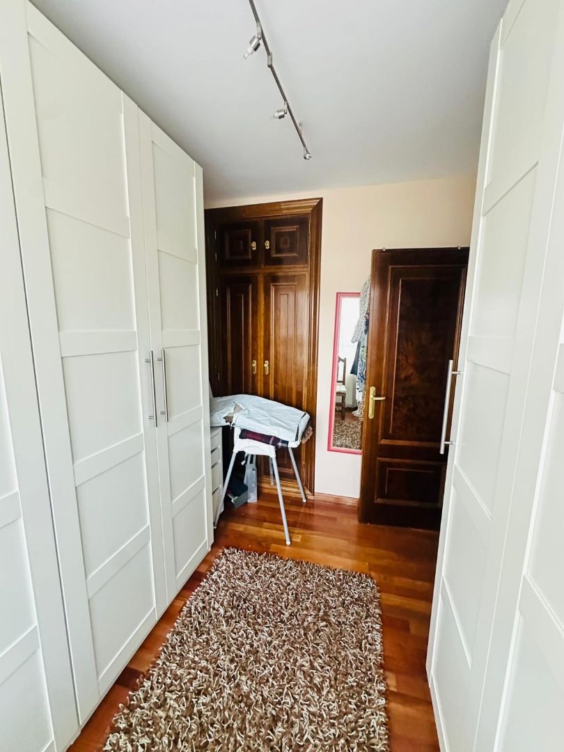 Dormitori de Casa adosada en venda en Valladolid Capital amb Aire condicionat, Calefacció i Jardí privat