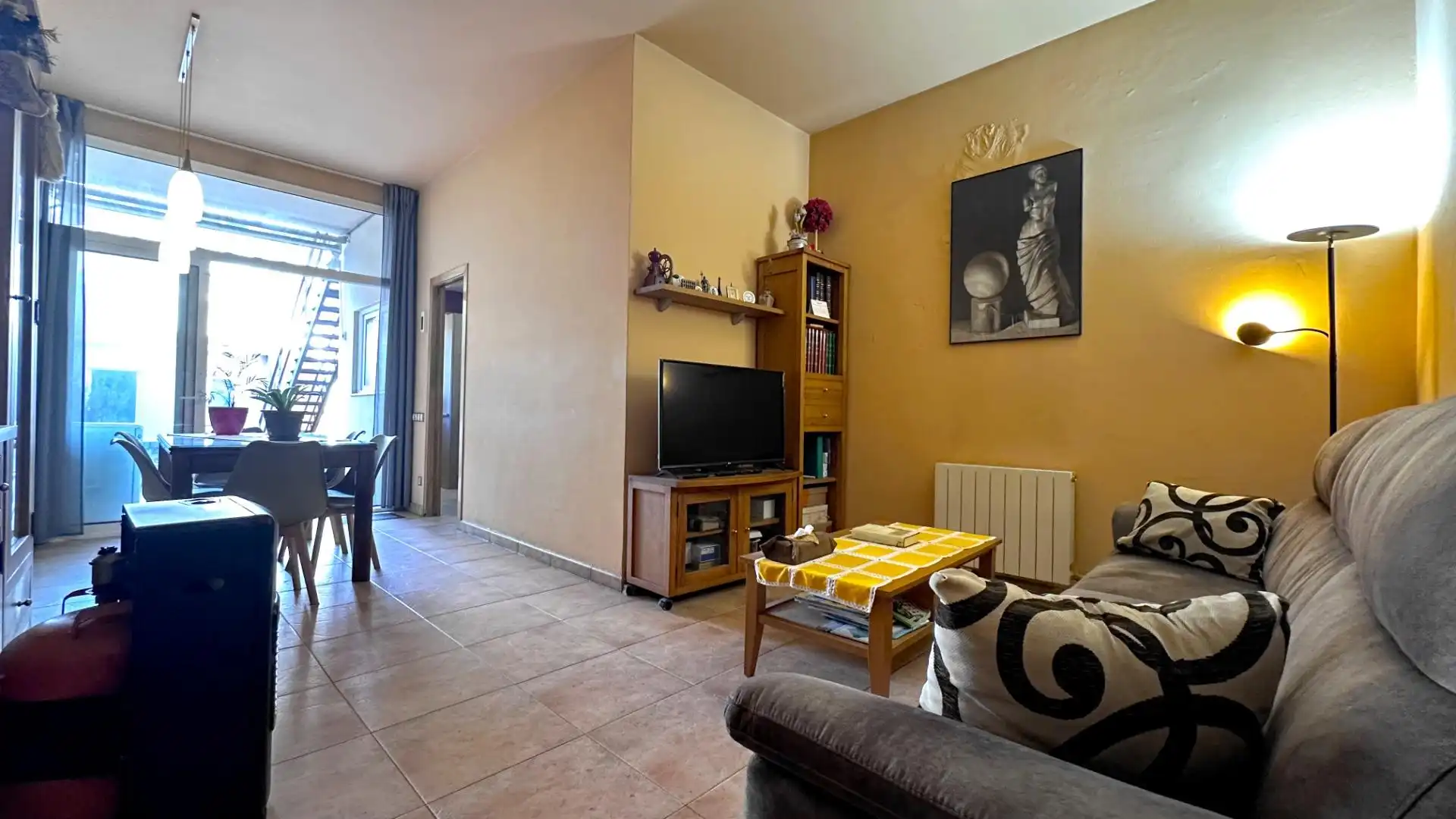 Sala de estar de Casa o chalet en venta en Terrassa con Aire acondicionado, Calefacción y Terraza