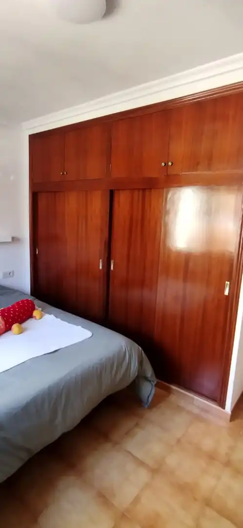 Bedroom of Apartments for rent in Santa Pola  with Air Conditioner, Private garden and Terrace