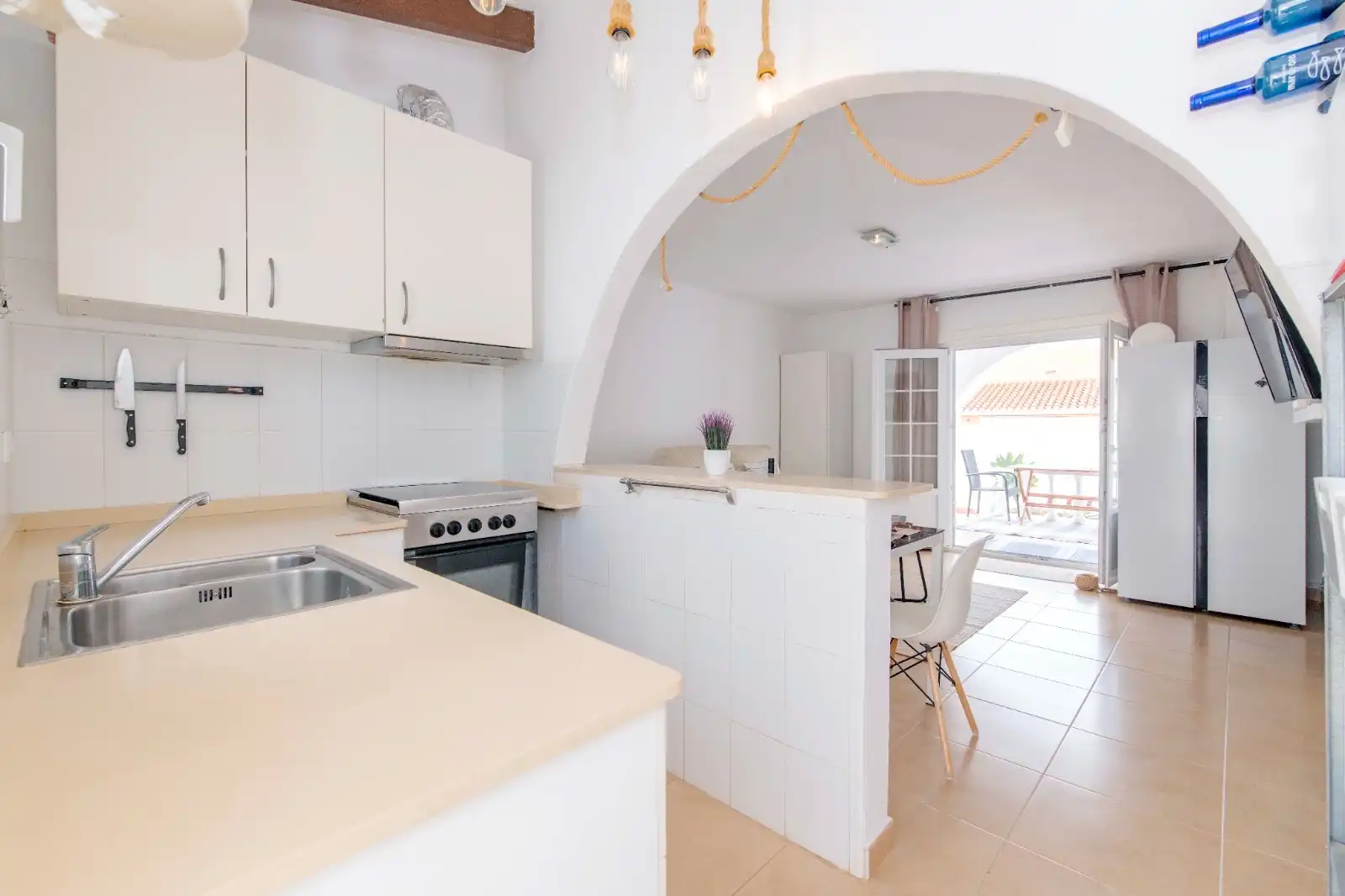Cuina de Casa o xalet en venda en Alaior amb Aire condicionat, Jardí privat i Terrassa