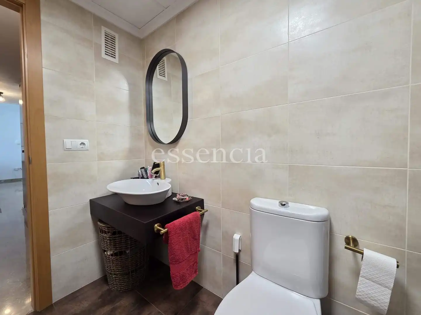 Bathroom of Flat for sale in Beniarjó  with Air Conditioner and Balcony