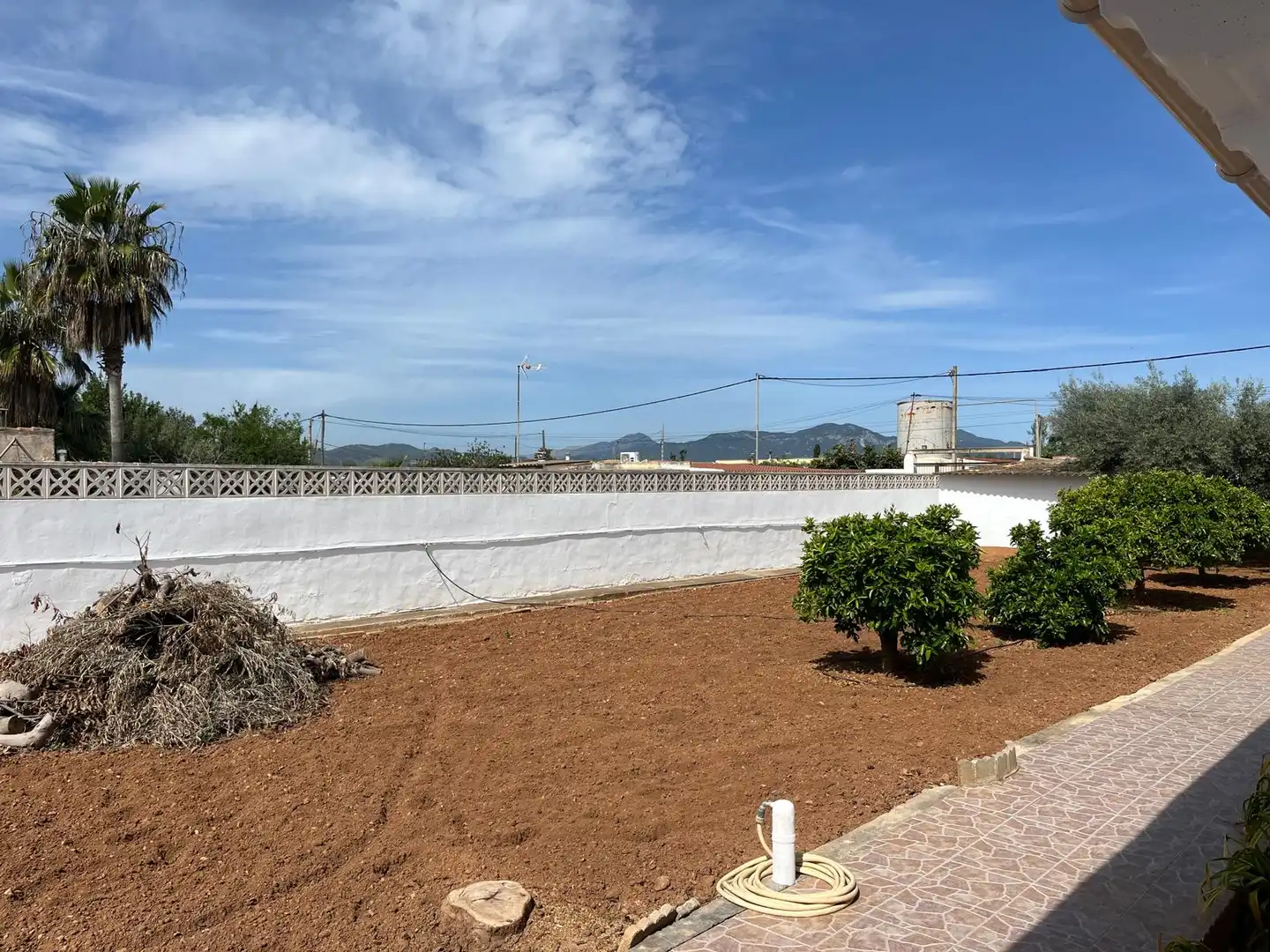 Vista exterior de Casa o xalet en venda en Marratxí amb Aire condicionat, Jardí privat i Terrassa