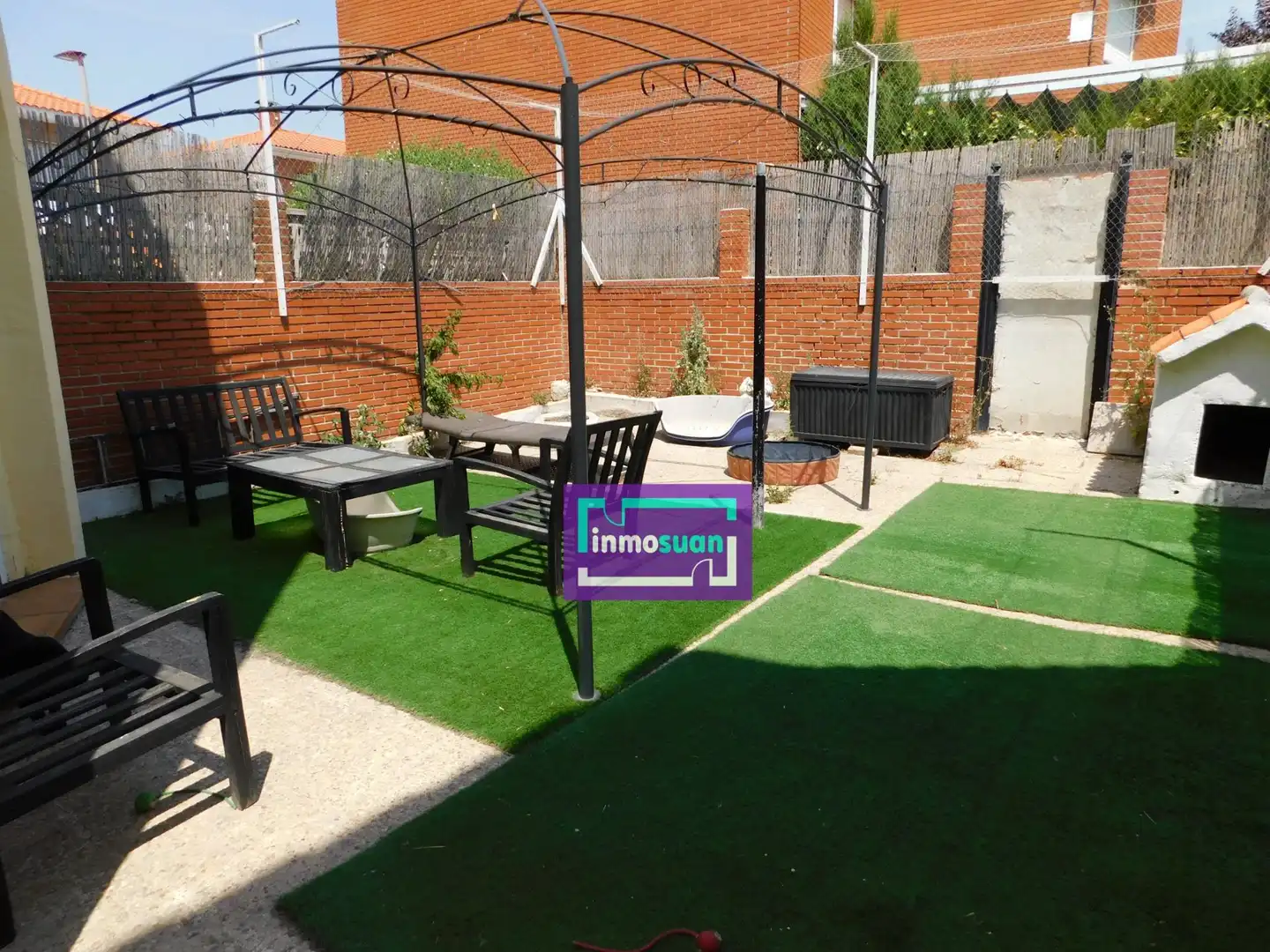 Jardí de Casa adosada en venda en Illescas amb Calefacció, Jardí privat i Terrassa