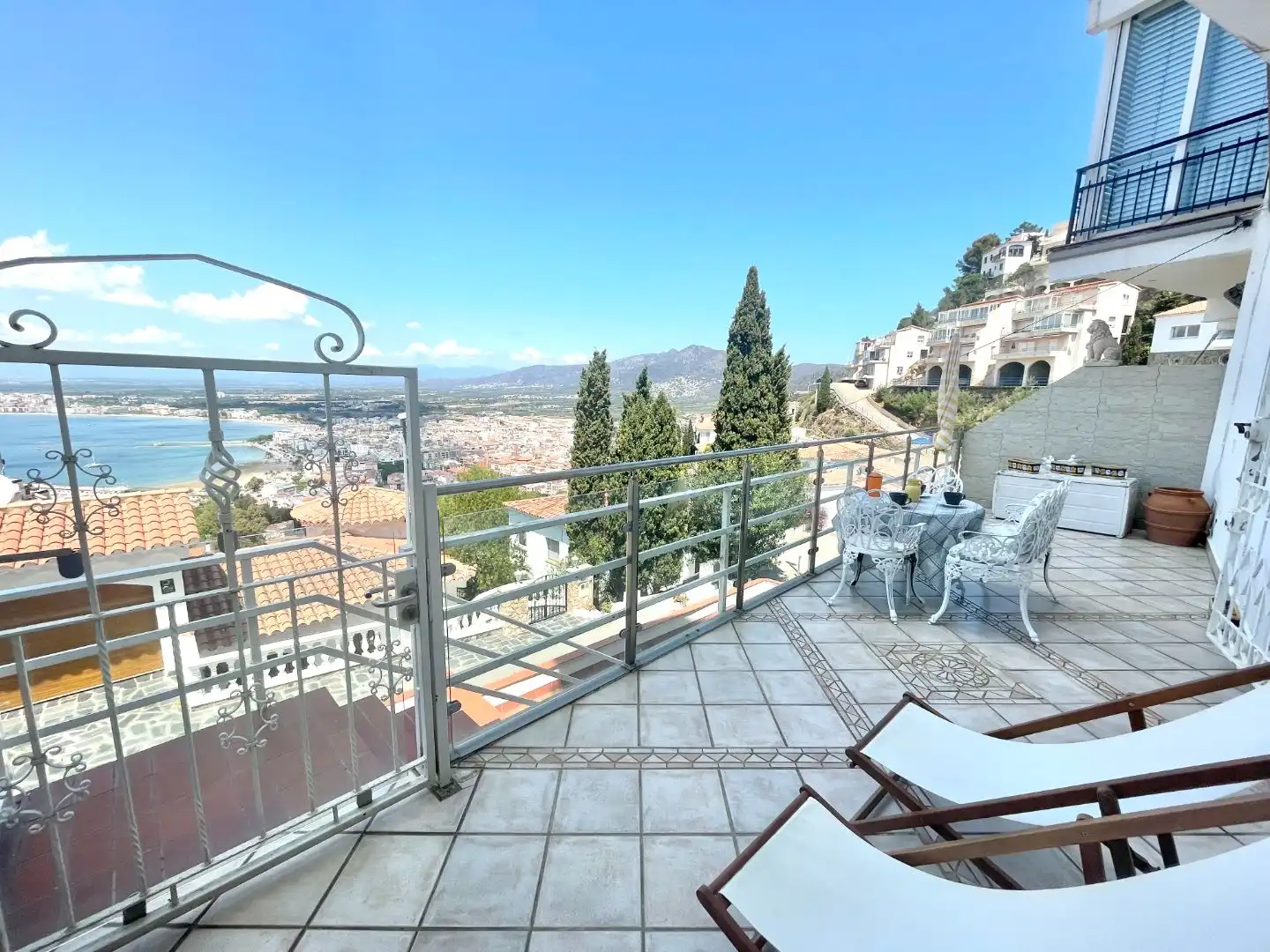 Terrace of Flat for sale in Roses  with Terrace and Balcony