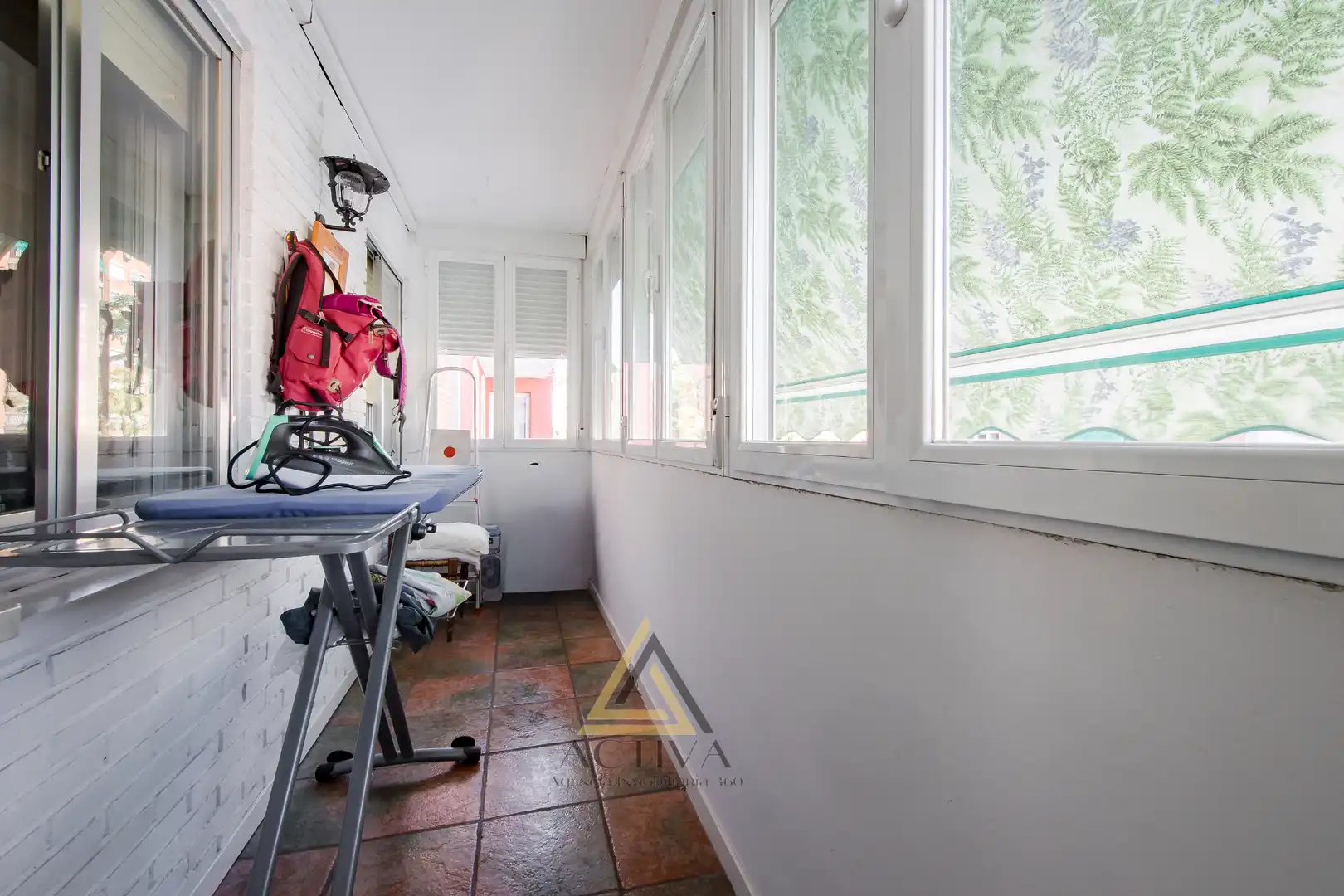 Balcony of Flat for sale in Fuenlabrada  with Air Conditioner, Terrace and Furnished