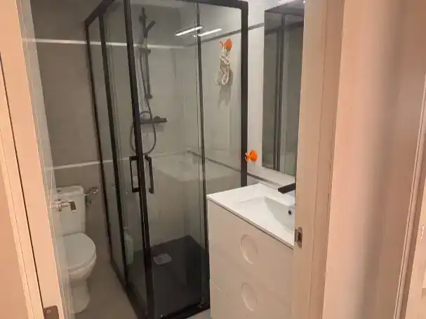 Badezimmer von Maisonette zum Verkauf in Badajoz mit Klimaanlage, Parkett und Abstellraum