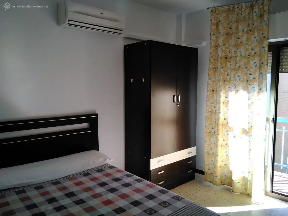 Bedroom of Flat for sale in Cáceres  with Heating, Terrace and Furnished