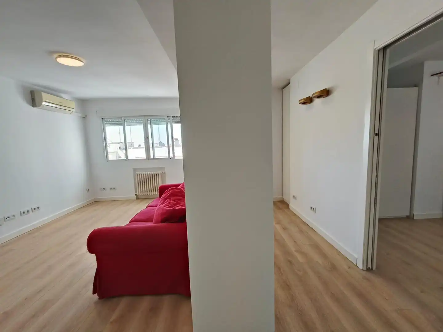Sala de estar de Apartamento de alquiler en Madrid con Aire acondicionado y Calefacción