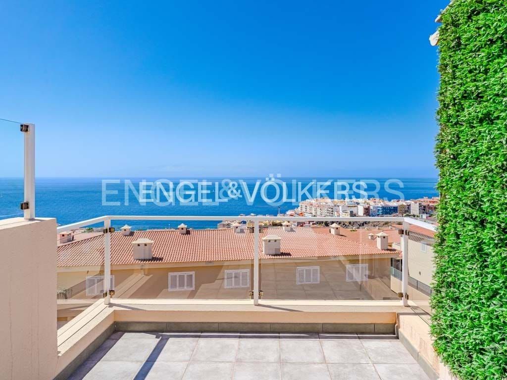 Terrassa de Casa o xalet en venda en Santiago del Teide amb Aire condicionat, Terrassa i Piscina
