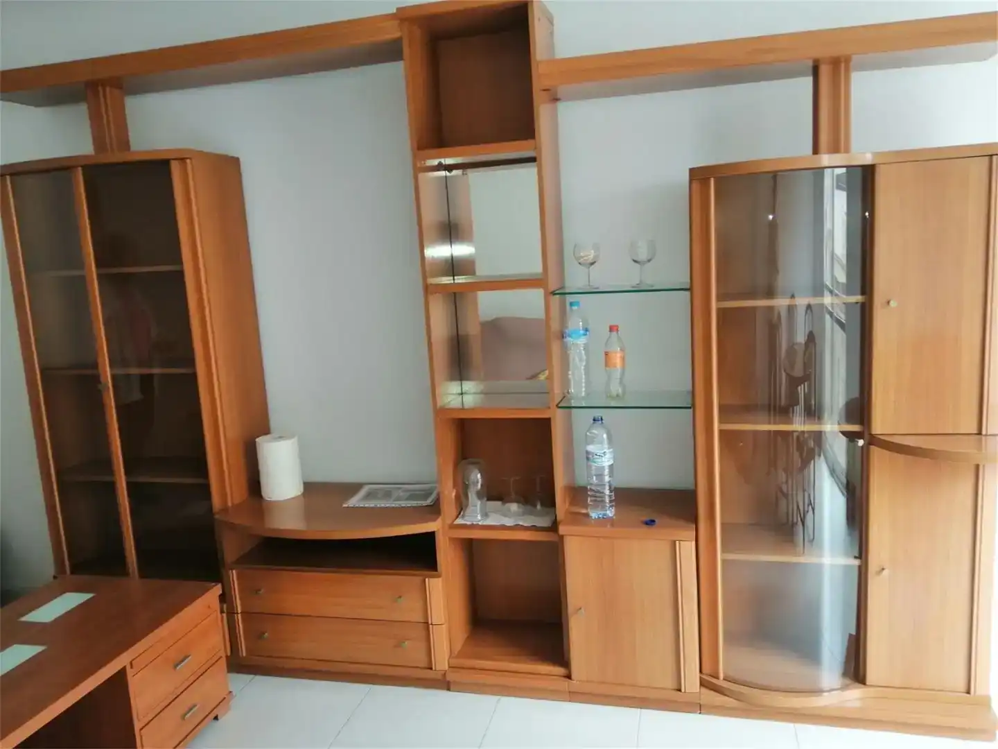 Sala de estar de Piso en venta en Roquetas de Mar con Amueblado